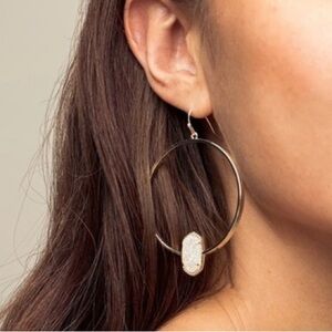 Kendra Scott Signature Elora hoop earrings